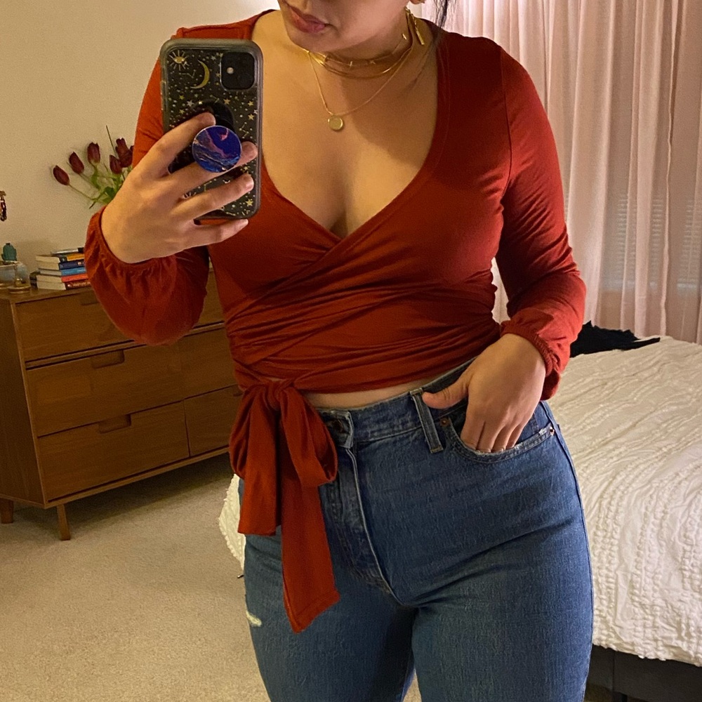 Crossbody Crop Top